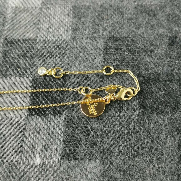 Kate Spade Disney Minnie Gold Black Necklace BRAND NEW - Picture 3 of 3